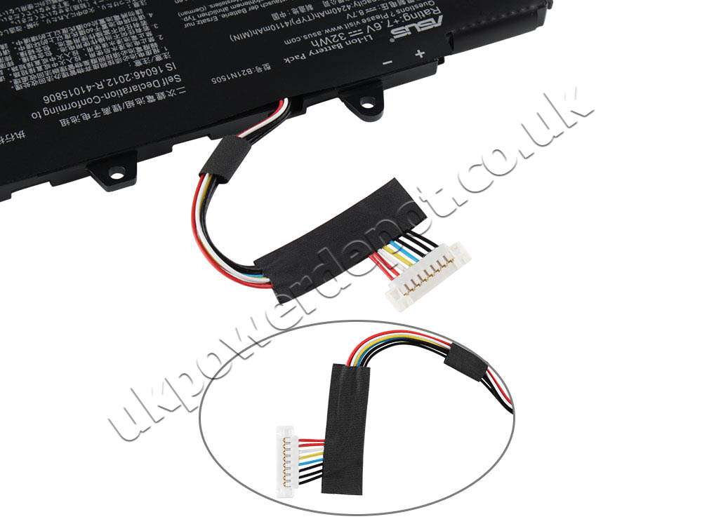 Original Battery Asus L402 L402Y L402YA L402YA-ES22-WH 32Wh Long Line